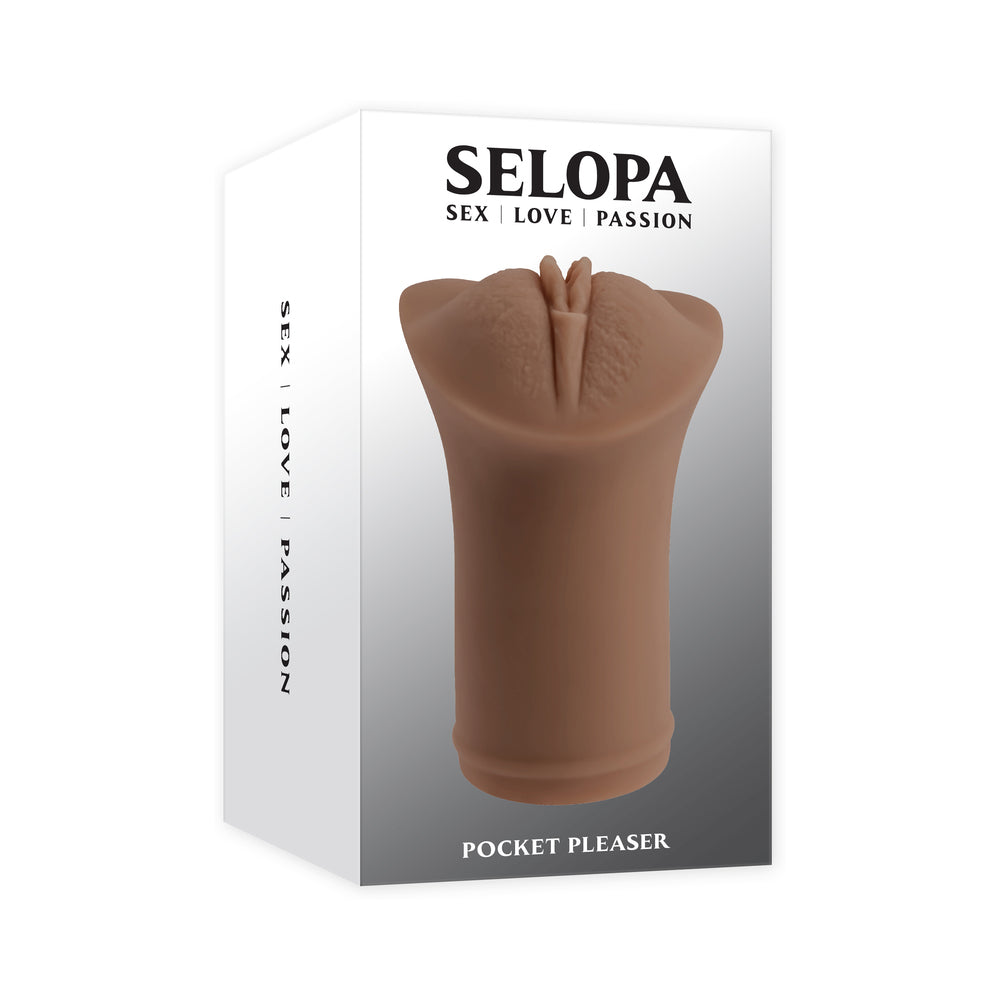Selopa Pocket Pleaser Masturbator Dark
